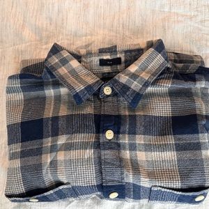 J Crew - 100% Cotton Midweight Flannel